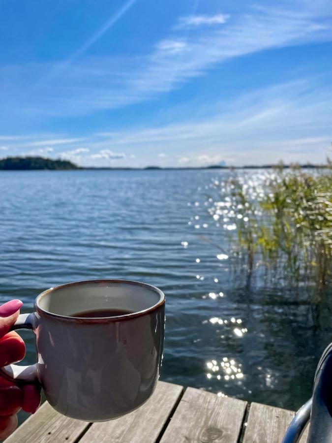 New Lakehouse - Amazing Sea View And Private Pier! Stockholm Eksteriør billede