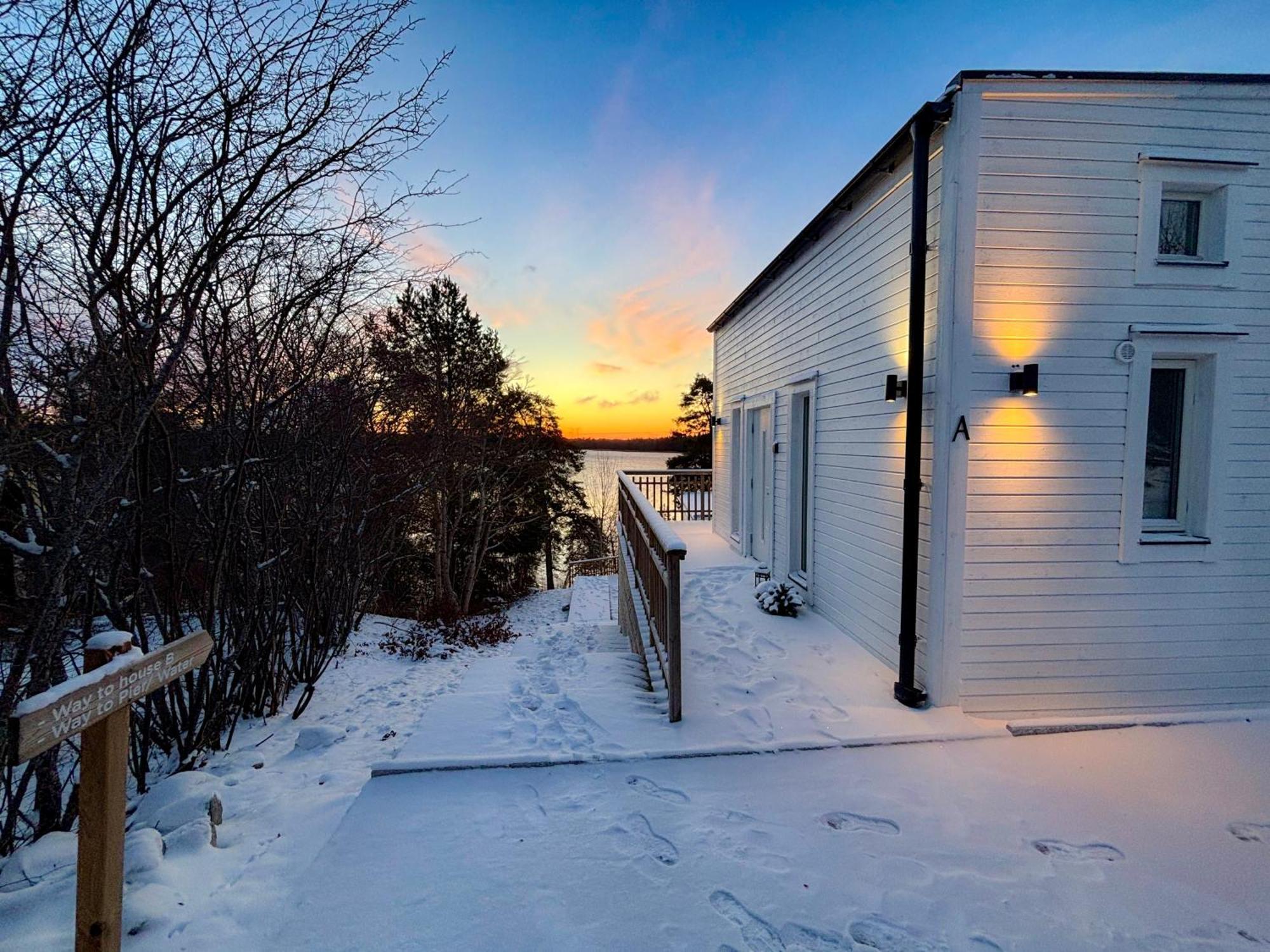 New Lakehouse - Amazing Sea View And Private Pier! Stockholm Eksteriør billede